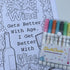 On Cloud Wine Coloring Book