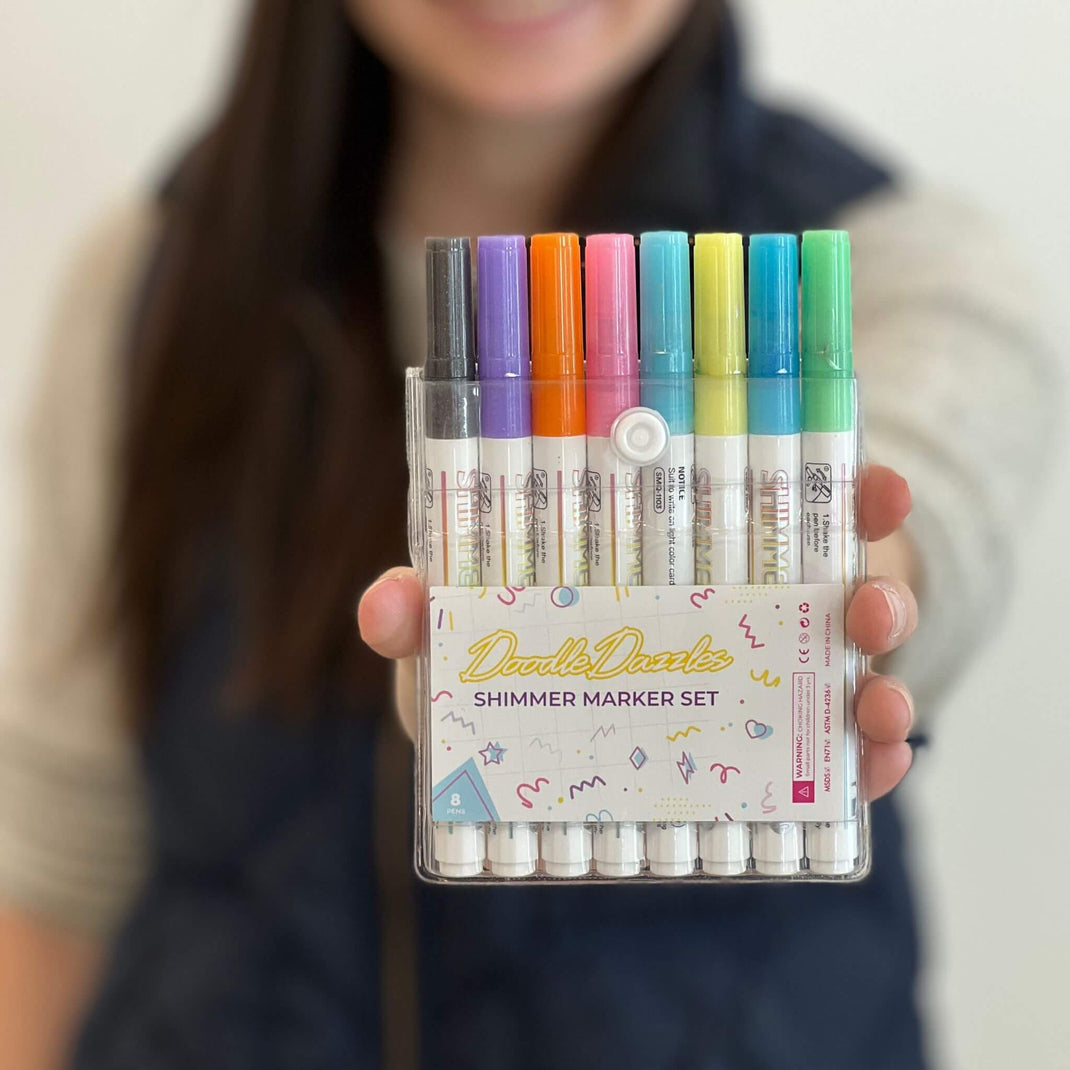 DoodleDazzles Shimmer Marker Set